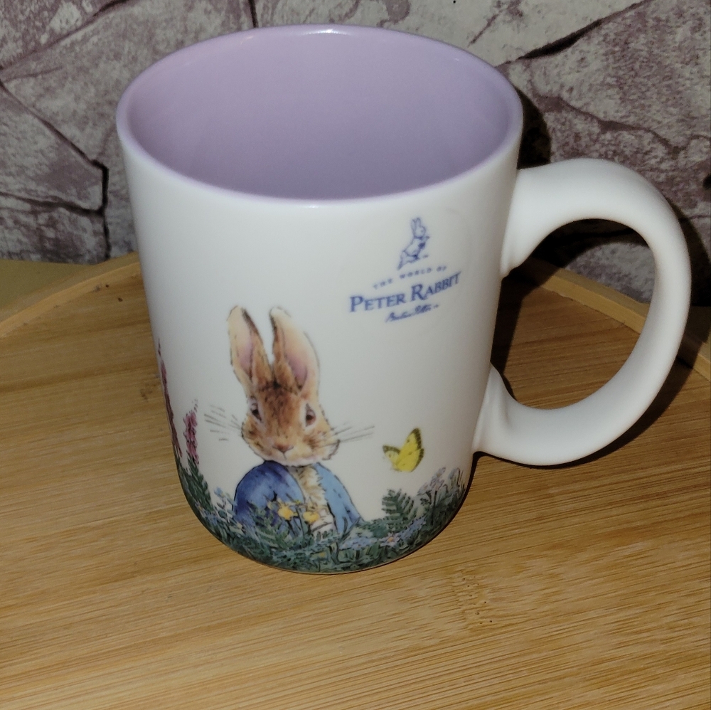 Peter Rabbit Ceramic Mug with Pastel Design